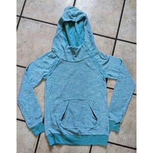Roxy Boho Turquoise Pullover Hoodie | Small